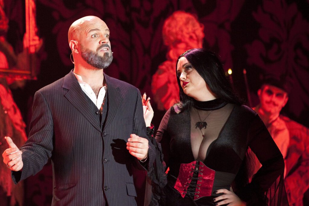 Szene aus The Addams Family – Musical Company Nürnberg