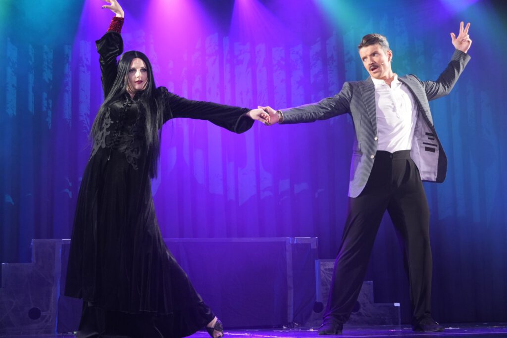 Szene aus The Addams Family – Musical Company Nürnberg